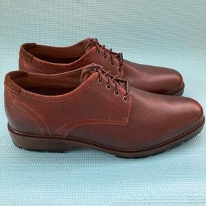 Dockers Mens Parkway Genuine Leather Casual Lace-up Oxford Shoe w/NeverWet sz 12